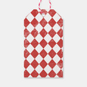 Circus carnaval festival thema grote top verjaarda cadeaulabel (Achterkant)