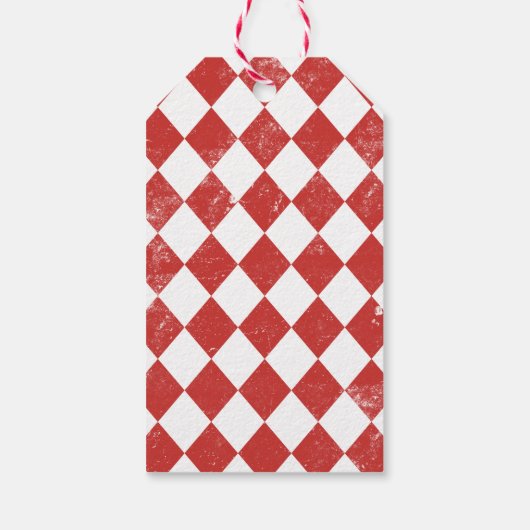 Circus carnaval festival thema grote top verjaarda cadeaulabel (Achterkant)