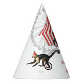 Circus carnaval festival thema grote top verjaarda feesthoedjes (Links)