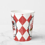 Circus carnaval festival thema grote top verjaarda papieren bekers (Rechts)