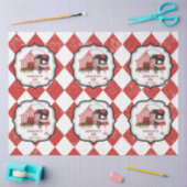 Circus carnaval festival thema grote top verjaarda tissuepapier (Craft)