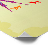 circus carnaval overdag poster (Hoek)