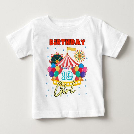 Circus Carnaval Party Meisje Thema Custom (Voorkant)