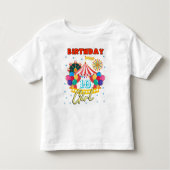 Circus Carnaval Party Meisje Thema Custom Kinder Shirts (Voorkant)
