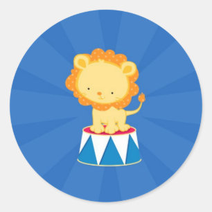 Circus Carnaval Party Sticker