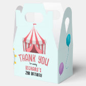 Circus Carnaval thema Kind's Verjaardagsfeest Bedankdoosjes (Geopend)