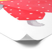 Circus Carnaval thema Kleurrijk Verjaardagsfeest Poster (Hoek)