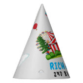 Circus Carnaval thema Verjaardagsfeest Feesthoedjes (Links)