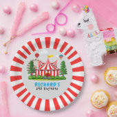 Circus Carnaval thema Verjaardagsfeest Papieren Bordje (Feest)