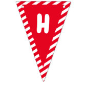 Circus Carnaval thema Verjaardagsfeest Vlaggetjes (Tweede vlag)