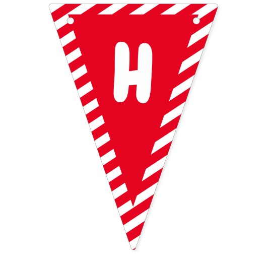 Circus Carnaval thema Verjaardagsfeest Vlaggetjes (Tweede vlag)