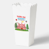 Circus Carnaval Thema Verjaardagsfeestje Favoriet  Bedankdoosjes (Achterkant)