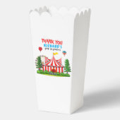 Circus Carnaval Thema Verjaardagsfeestje Favoriet  Bedankdoosjes (Voorkant)