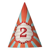  Circus Carnaval Verjaardag Feesthoedjes (Voorkant)