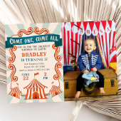  Circus Carnaval Verjaardag Foto Uitnodiging