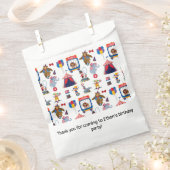 Circus Carnaval verjaardagsfeest Baby shower Bedankzakje (Geknipt)