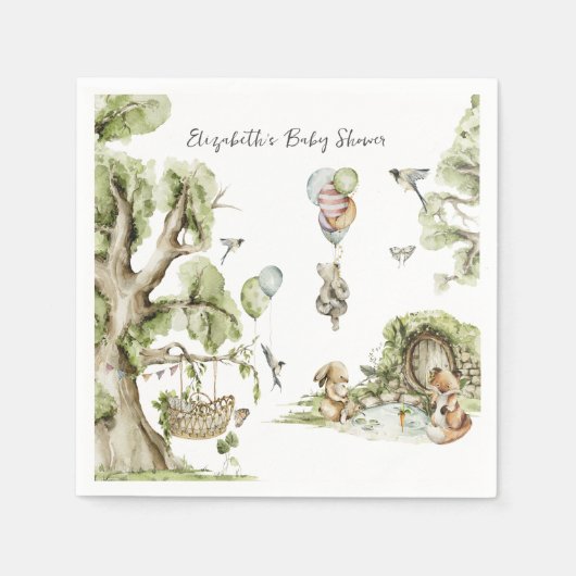 Circus Carnival | Baby shower bossen Servet (Voorkant)