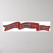 Circus Carnival Banner: "Groest Show on Earth" Poster (Voorkant)