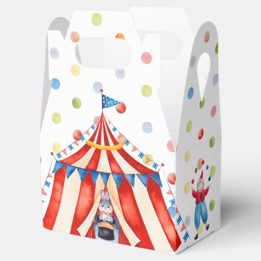 Circus Carnival Bedankdoosjes (Geopend)