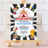 Circus Carnival Birthday Kaart