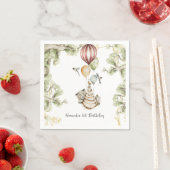 Circus Carnival | Bosbouwbosgebied Birthday Servet (Insitu)