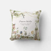 Circus Carnival | Bosbouwbossen Kussen (Voorkant)