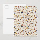  Circus Carnival Clown Party Aankondigingskaart (Voorkant / Achterkant)