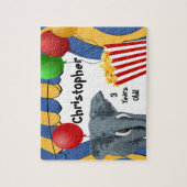Circus Carnival Custom Birthday Legpuzzel (Verticaal)