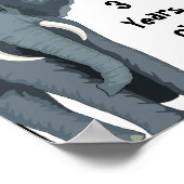 Circus Carnival Custom Birthday Poster (Hoek)