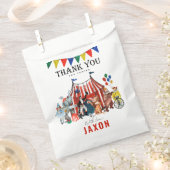 Circus Carnival Festival Bedankt Bedankzakje (Geknipt)