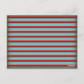  Circus Carnival maakt uw eigen, doe-het-zelfbanne Briefkaart (Achterkant)