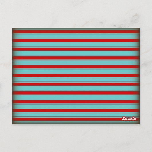 Circus Carnival maakt uw eigen, doe-het-zelfbanne Briefkaart (Achterkant)