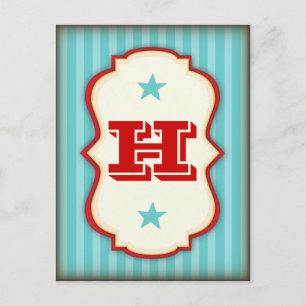 Circus Carnival maakt uw eigen, doe-het-zelfbanne Briefkaart