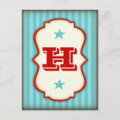 Circus Carnival maakt uw eigen, doe-het-zelfbanne Briefkaart (Voorkant)