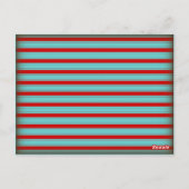 Circus Carnival maakt uw eigen, doe-het-zelfbanne Briefkaart (Achterkant)