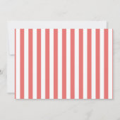 Circus Carnival Party Animals 1e verjaardag Foto Kaart (Achterkant)