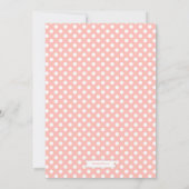 Circus Carnival Roze Blauwgroen Baby shower Kaart (Achterkant)