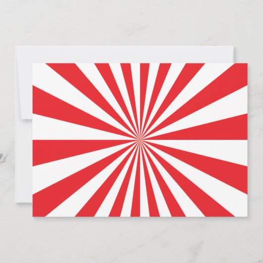 Circus Carnival Ticket Birthday Uitnodiging (Achterkant)