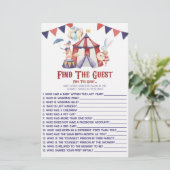 Circus Carnival vindt het spel van het gastBaby sh Briefpapier (Staand voorkant)