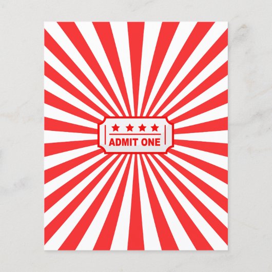 Circus Carnival Wat in uw tas zit (Achterkant)