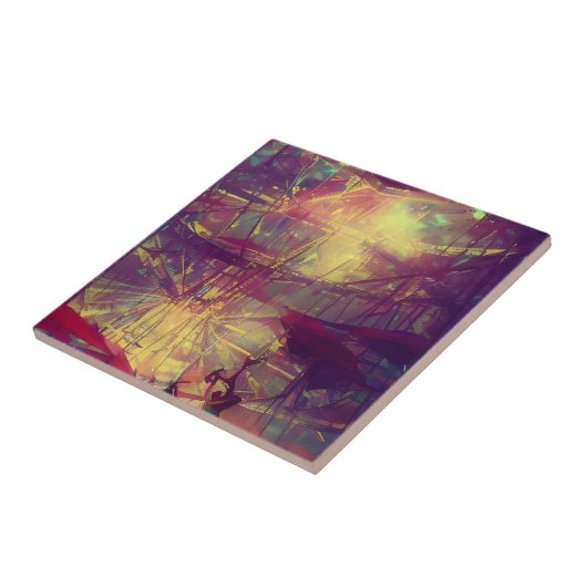 Circus Ceramic Tegel Tegeltje (Zijkant)