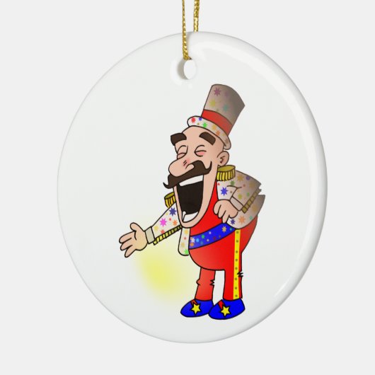 Circus Chef Keramisch Ornament (Links)