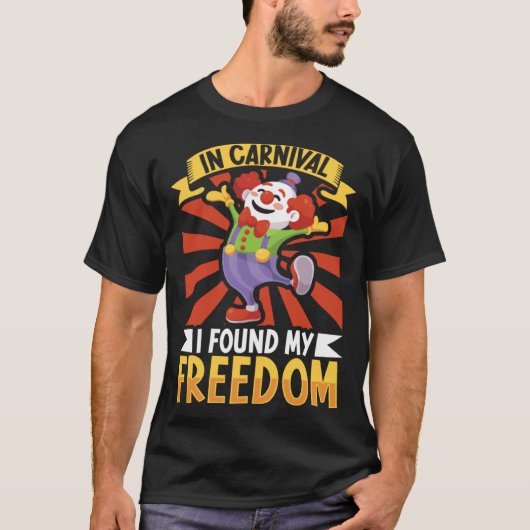 Circus Circus Kunstenaar Evenement Personeel Circu T-shirt (Voorkant)