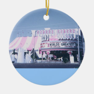 Circus Circus Las Vegas Keramisch Ornament
