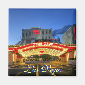 Circus Circus Vegas Resort magneet (Voorkant)