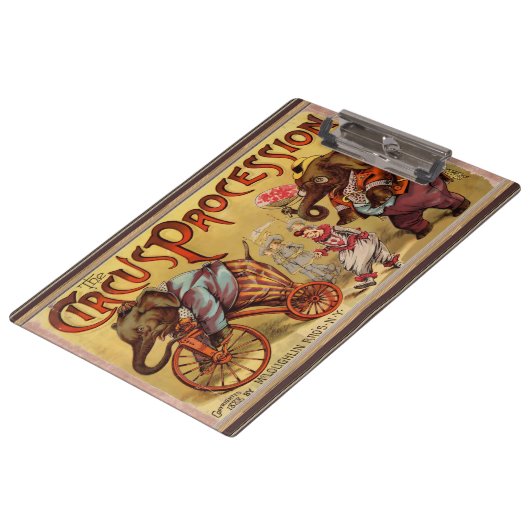 Circus Clipboard Klembord (Gekanteld)