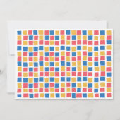 Circus Clown 1e gelukkige verjaardag - Korting voo Kaart (Achterkant)