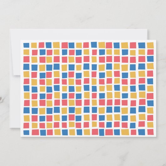 Circus Clown 1e gelukkige verjaardag - Korting voo Kaart (Achterkant)