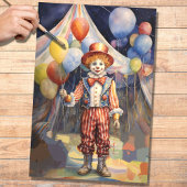 Circus Clown 2 Decoupage papier