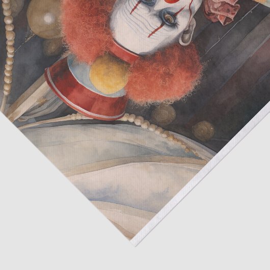 Circus Clown 3 Decoupage papier (Detail)